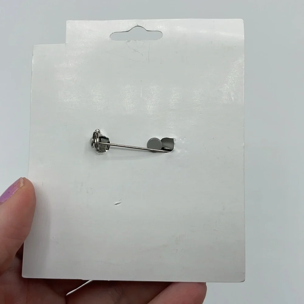 NWT Ceramic Flower Girl Pin